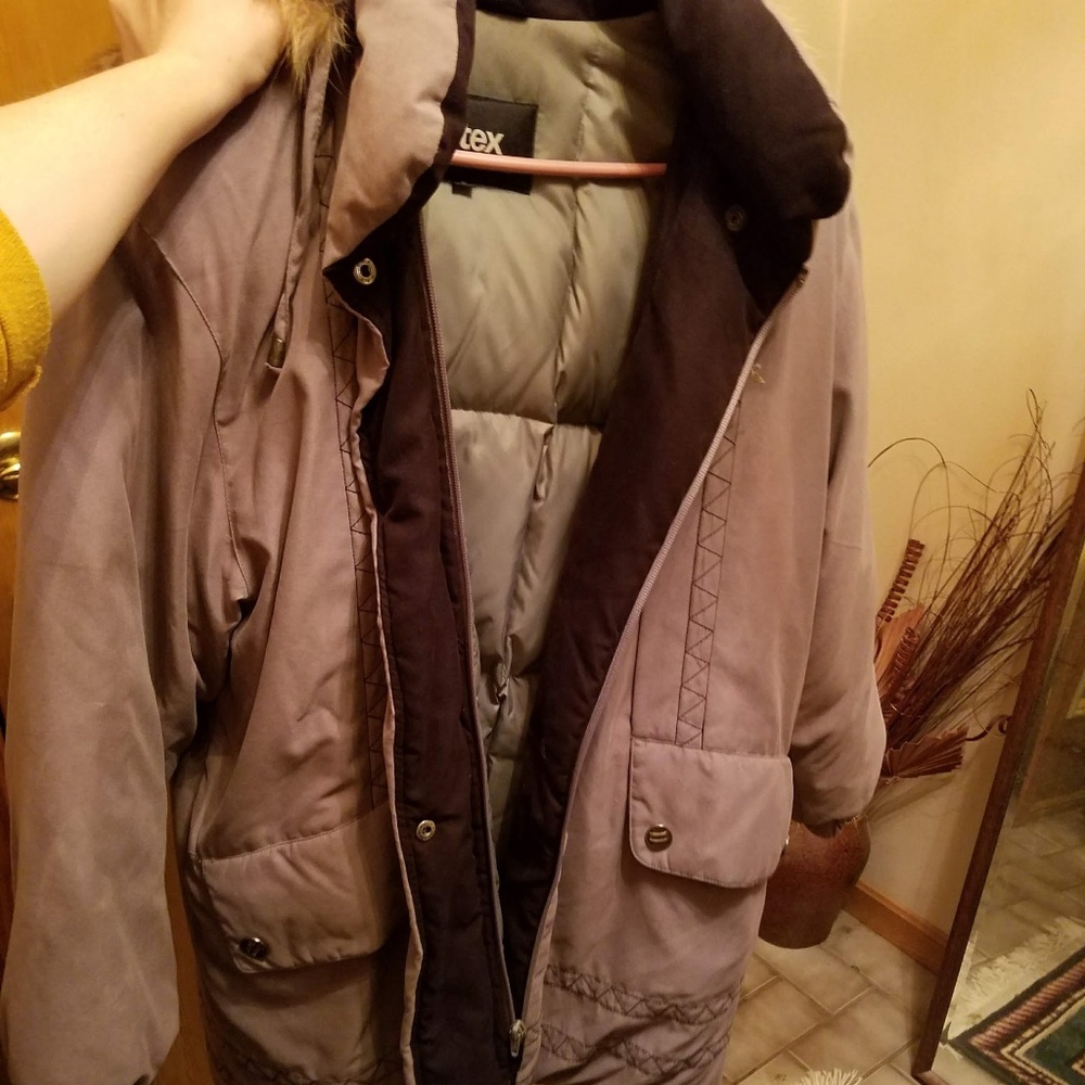 Utex Grey Winter Coat